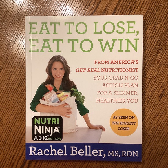 Nutri Ninja Eat to Lose Eat to Win Book by America's Nutritionist Rachel Beller - Picture 1 of 7